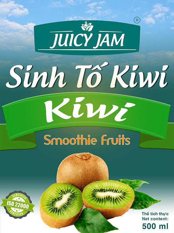 Sinh tố kiwi Juicy Jam